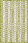 Nourison Courtyard Indoor/Outdoor Ivory Green 2' x 3' Area Rug, Geometric, Easy Cleaning, Non Shedding, Bed Room, Living Room, Dining Room, Deck, Patio, Backyard (2x3)