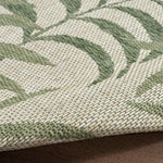 Nourison Garden Oasis Ivory Green 2' x 4' Area Rug - Easy Cleaning, Non Shedding, Bed Room, Living Room, Dining Room, Kitchen (2' x 4')