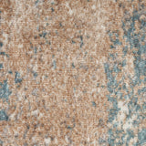 Nourison Glam Abstract Taupe/Multi 3'11" x 5'11" Area -Rug, Easy -Cleaning, Non Shedding, Bed Room, Living Room, Dining Room, Kitchen (4x6)" }