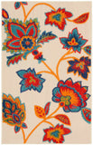 Nourison Aloha Indoor-Outdoor Multicolor 2'8" x 4' Area Rug, Easy Cleaning, Non Shedding, Bed Room, Living Room, Dining Room, Backyard, Deck, Patio (3x4)