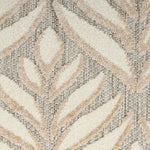 Nourison Aloha Indoor/Outdoor Ivory Grey 2'8" x 4' Area Rug, Easy Cleaning, Non Shedding, Bed Room, Living Room, Dining Room, Backyard, Deck, Patio (3x4)