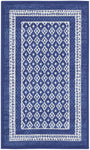 Nourison Whimsicle Geometric Navy 3' x 5' Area Rug, Easy Cleaning, Non Shedding, Bed Room, Living Room, Dining Room, Kitchen (3x5)