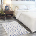 Nourison Whimsicle Moroccan Ivory 3' x 5' Area Rug, Easy Cleaning, Non Shedding, Bed Room, Living Room, Dining Room, Kitchen (3x5)