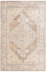 Nourison Astra Machine Washable Beige 2'2" x 4' Area Rug, Easy Clean, Non Shedding, Bed Room, Living Room, Dining Room, Kitchen (2' x 4')