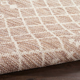 Nourison Positano Indoor/Outdoor Beige 5' x 7' Area Rug, Easy Cleaning, Non Shedding, Bed Room, Living Room, Dining Room, Deck, Backyard, Patio (5x7)