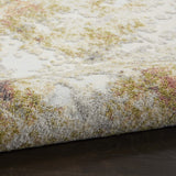 Nourison Trance Abstract Multicolor 2'2" x 7'6" Area -Rug, Easy -Cleaning, Non Shedding, Bed Room, Living Room, Dining Room, Kitchen (2x8)