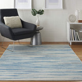 Nourison Jubilant JUB04, 5'3" x 7'3", Blue