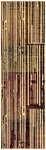 Nourison Grafix Modern Brick Multicolor 2'3" x 7'6" Area -Rug, Easy -Cleaning, Non Shedding, Bed Room, Living Room, Dining Room, Kitchen (2x8)