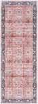Nourison Fulton Vintage Rust 1'10" x 5' Area -Rug, Easy -Cleaning, Non Shedding, Bed Room, Living Room, Dining Room, Kitchen (2x5)