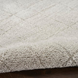 Nourison Santa Cruz Abstract Grey 3'11" x 5'11" Area Rug, Easy Cleaning, Non Shedding, Bed Room, Living Room, Dining Room, Kitchen (4x6)