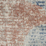 Nourison Concerto Abstract Ivory/Multi 2'2" x 10' Area -Rug, Easy -Cleaning, Non Shedding, Bed Room, Living Room, Dining Room, Kitchen (2x10)