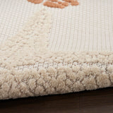 Nourison Aloha Indoor/Outdoor Ivory Multicolor 2'3" x 8' Area Rug, Easy Cleaning, Non Shedding, Bed Room, Living Room, Dining Room, Backyard, Deck, Patio (2x8)