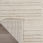 Nourison Andes Abstract Ivory Grey 2'2" x 7'6 Area Rug, Easy Cleaning, Non Shedding, Bed Room, Living Room, Dining Room, Kitchen (2x8)