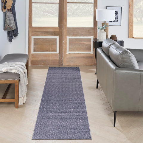 Nourison Washables Abstract Grey 2'2" x 10' Area -Rug, Easy -Cleaning, Non Shedding, Bed Room, Living Room, Dining Room, Kitchen (2x10)" }