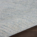 Nourison Weston Modern Aquamarine 5'3' x 7'5' Area -Rug, Easy -Cleaning, Non Shedding, Bed Room, Living Room, Dining Room, Kitchen (5x7)