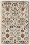 Nourison Allur Traditional Yellow/Multi 3' x 5' Area--Rug, Easy--Cleaning, Non Shedding, Bed Room, Living Room, Dining Room, Kitchen (3x5)