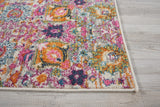Nourison Passion Silver 1'10" x 2'10" Area -Rug, Boho, Moroccan, Bed Room, Living Room, Dining Room, Kitchen, Easy -Cleaning, Non Shedding, (2' x 3')