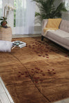 Nourison Somerset Rustic Latte 2' x 2'9'' Area-Rug, Easy-Cleaning, Non Shedding, Bed Room, Living Room, Dining Room, Kitchen (2x3)