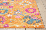 Nourison Passion Sun 3'9" x 5'9" Area -rug, Boho, Moroccan, Bed Room, Living Room, Dining Room, Kitchen, Easy -cleaning, Non Shedding, (4' x 6')