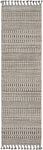 Nourison Asilah Mocha/Ivory 2'2" x 8'2" Area Rug, Boho, Moroccan, Easy Cleaning, Non Shedding, Bed Room, Living Room, Dining Room, Kitchen, (8' x Runner)
