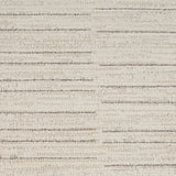 Nourison Andes Abstract Ivory Grey 2'2" x 7'6 Area Rug, Easy Cleaning, Non Shedding, Bed Room, Living Room, Dining Room, Kitchen (2x8)