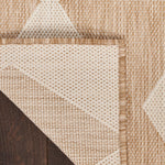 Nourison Positano Indoor/Outdoor Jute 4' x 6' Area Rug, Easy Cleaning, Non Shedding, Bed Room, Living Room, Dining Room, Backyard, Deck, Patio (4x6)