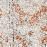 Nourison Astra Machine Washable Bohemian Gold/Multicolor 5'3" x 7' Area Rug, Easy Clean, Non Shedding, Bed Room, Living Room, Dining Room, Kitchen (5x7)