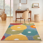 Nourison Aloha 3'6" x 5'6" Area Rug with Multicolor Finish 099446168009