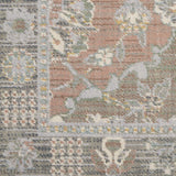 Nourison Parisa Bohemian Grey/Multi 2' x 3' Area -Rug, Easy -Cleaning, Non Shedding, Bed Room, Living Room, Dining Room, Kitchen (2x3)