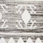 Nourison Asilah Grey/Ivory 2'2" x 8'2" Area Rug, Modern, Moroccan, Easy Cleaning, Non Shedding, Bed Room, Living Room, Dining Room, Kitchen, (8' x Runner)