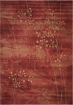 Nourison Somerset Rustic Flame 2' x 2'9" Area-Rug, Easy-Cleaning, Non Shedding, Bed Room, Living Room, Dining Room, Kitchen (2x3)