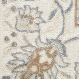 Nourison Serenity Home Vintage Ivory Grey Blue 3'11" x 5'11" Area -Rug, Easy -Cleaning, Non Shedding, Bed Room, Living Room, Dining Room, Backyard, Deck, Patio (4x6)