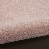 Nourison Essentials Solid Indoor/Outdoor Pink 2'2" x 18 Area Rug, Easy Cleaning, Non Shedding, Bed Room, Living Room, Dining Room, Deck, Patio, Backyard (2x18)