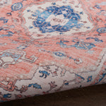 Nourison Fulton Vintage Coral 2' x 3' Area -Rug, Easy -Cleaning, Non Shedding, Bed Room, Living Room, Dining Room, Kitchen (2x3)