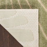 Nourison Aloha Indoor/Outdoor Green Yellow 2'3" x 8' Area Rug, Easy Clean, Non Shedding, Bed Room, Living Room, Dining Room, Backyard, Patio, Deck (2x8)