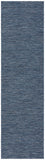 Nourison Practical Solutions Outdoor Navy Blue 2'2" x 8' Area Rug, Easy Cleaning, Non Shedding, Bed Room, Living Room, Dining Room, Deck, Backyard, Patio (2x8)