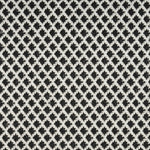 Nourison Courtyard Black White 2'2" x 8' Area Rug - Easy Clean, Non Shedding, Bed Room, Living Room, Dining Room, Kitchen (8' Runner)