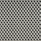 Nourison Courtyard Black White 2'2" x 8' Area Rug - Easy Clean, Non Shedding, Bed Room, Living Room, Dining Room, Kitchen (8' Runner)