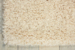 Nourison Amore Shag Cream 3'11" x 5'11" Area-Rug, Easy-Cleaning, Non Shedding, Bed Room, Living Room, Dining Room, Kitchen (4x6)