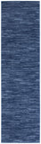 Nourison Essentials Indoor/Outdoor Navy Blue 2'2" x 10' Area Rug, Easy Cleaning, Non Shedding, Bed Room, Living Room, Dining Room, Backyard, Deck, Patio (2x10)