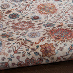 Nourison Fulton Vintage Beige/Multi 1'10" x 5' Area -Rug, Easy -Cleaning, Non Shedding, Bed Room, Living Room, Dining Room, Kitchen (2x5)