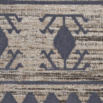 Nourison Asilah Mocha/Charcoal 2'2" x 8'2" Area -Rug, Modern, Moroccan, Easy -Cleaning, Non Shedding, Bed Room, Living Room, Dining Room, Kitchen, (8' x Runner)