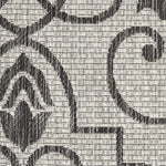 Nourison Garden Party Ivory/Charcoal 2' x 4' Area Rug, 2'2" x 3'9"