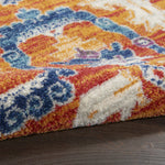 Nourison Passion Bohemian Multicolor 1'10" x 2'10" Area Rug, Easy Clean, Non Shedding, Bed Room, Living Room, Dining Room, Kitchen (2x3)