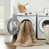 Nourison Washable Organic Geometric Natural 3'11" x 5'11" Area -Rug, Easy -Cleaning, Non Shedding, Bed Room, Living Room, Dining Room, Kitchen (4x6)