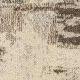 Nourison Celestial Modern Abstract Ivory/Grey 4' x Round Area -Rug, Easy -Cleaning, Non Shedding, Bed Room, Living Room, Dining Room, Kitchen (4 Round)