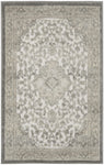 Nourison Cyrus Bohemian Ivory/Grey 2'6" x 4' Area Rug, Easy Clean, Non Shedding, Bed Room, Living Room, Dining Room, Kitchen (3x4)