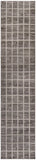 Nourison Serenity Home Contemporary Grey Ivory 2'2" x 7'6 Area -rug, Easy -cleaning, Non Shedding, Bed Room, Living Room, Dining Room, Backyard, Deck, Patio (2x8)