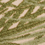 Nourison Aloha Ivory Green 2' x 6' Area Rug, Easy Clean, Non Shedding, Bed Room, Living Room, Dining Room, Kitchen (6' Runner)
