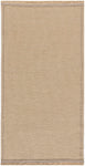 Nourison Washable Jute Solid Natural 2' x 4' Area Rug, Easy Cleaning, Non Shedding, Bed Room, Living Room, Dining Room, Kitchen (2x4)